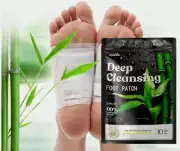 40pcs Detox Foot Patches Pads Natural Plant Toxin Removal Sticky Adhesive