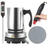 handysienda Candle Making Kit with Hot Plate for Adults, Soy Candle Make Set ...