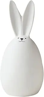 White Rabbit Ornament Adorable Bunny Desktop Decor Rabbit Statue Adornment for Home Office Desktop (Common Design)/795