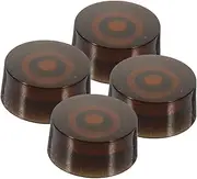 Toyvian 4 pcs Electric Guitar Volume Knobs Replacement Knobs for Electric Guitar Parts Durable Material Easy to Install and Volume Control