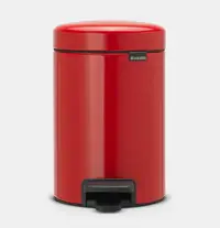 在飛比找樂天市場購物網優惠-BRABANTIA PEDAL BIN NEWICON 紅色