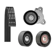 For 2011-2014 Chrysler 200 Serpentine Belt Drive Component Kit Main Drive Dayco (for: Chrysler)