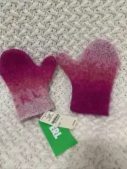 NWT ERL Pink Gradient Ombre Mittens RARE.! $175 Only 1 In Ebay!!!