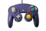 Replacement GameCube & Wii Controller Purple By Mars Devices Gamepad 7Z