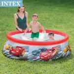 【INTEX】CARS麥坤-簡易裝EASY SET游泳池183X51CM(880L)適用3歲+(28103)