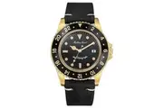 Mathey Tissot Men's Vintage Black Dial Watch - H900PLN