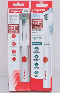 在飛比找Yahoo!奇摩拍賣優惠-全新 Colgate 高露潔 3D音波極淨電動牙刷