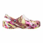 Crocs Classic Marbled Clogs - Electric Pink