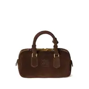 [Miu Miu] Miu Miu Arcadie Padded Tote Bag ONE SIZE BROWN