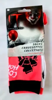 1 Pair IT Chapter 2 Come Home Cosplay Horror Socks OSFM WB New NOS 2022
