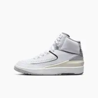 在飛比找蝦皮商城優惠-Nike Air Jordan 2 Retro GS 白 灰