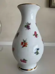 Bavaria Bone Porcelain Mini Sweet Violets Vase .Germany