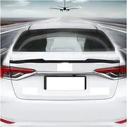 Compatible for 2020-2024 Toyota Corolla Sedan JDM Rear Trunk Spoiler Wing Car Accessories Tail Lip Top Wing(Silver)