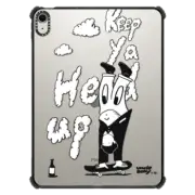 iPad Air 11-inch (M2/M3) iPad Impact Case KEEP YA HEAD UP