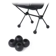 Helinox Chair Ball Feet - Black (For use with Chair One, Chair Two, Chair One Mini, Chair Zero, Chair One L only)