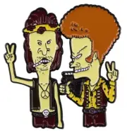 Beavis and Butt-Head enamel Pin - Free AU post - AU Stock