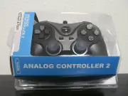 NEW ~ PS1 / PS2 TTX Tech Analog Wired Controller ( Black ) PlayStation One & Two
