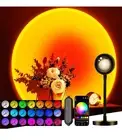 Sunset Lamp Projector with APP & Button Control, 360 Degree Rotation Multiple