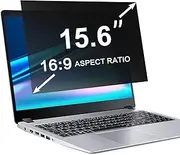 Yantree Magnetic Privacy Film Laptop 15.6 Inch Aspect Ratio 16:9, Anti Blue Light Anti-Glare Screen Protector, Anti-Scratch Protective Film, Compatible with Lenovo/HP/Dell/Acer/Samsung/Asus