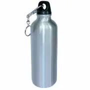 12x Aluminium Sport Bottle for Dye Sublimation Printing - Silver Color outside