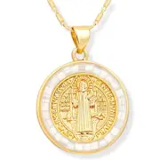 Medalla de San Benito de Abad - St Benedict Medals - San Benito Medalla - Sai...