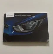 New Blank Hyundai Service Record Log Book Booklet