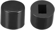 XYWHPGV 40pcs Tactile Push Button Switch Caps 6x5mm for Micro Tactile Switch Black(7c4b3 2da43 a7e44 f8f58 633c8 be635