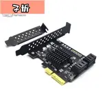 4端口SATA III 6GBPS PCIE RAID主機控制器卡支持HYPERDUO SSD分層I【子忻】