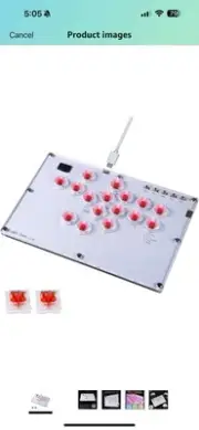 Leverless Controller Arcade Stick L16, Arcade Stick All-Button Controller