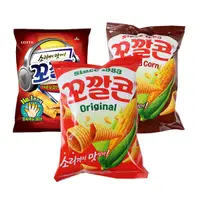 在飛比找蝦皮商城優惠-韓國 Lotte 樂天 玉米脆角 烘焙玉米脆角 玉米餅