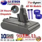 Battery For Dyson V6 Animal Slim V6 Absolute V6 Motorhead V6 Trigger SV03 Filter