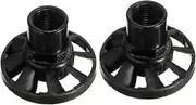 2pcs Electric Grinding Chuck Cleaning Accessories Rotary Tool Blower Electric Grinder Accessories Grinding Accessory Grinder Cleaning Fan Accessory Hand Blower Plastic Black