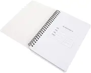 ibasenice Fitness Planning Notebook Exercise Journal with Stylish Cover Durable Coil Design for Easy Tracking Workout Notebook for Home Gym Use Great Fitness