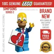 Lego Minifig Simpsons Series 2- Date Night Homer New W/Clipped Bag Free Shipping