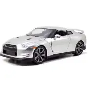 1/24 Jada Fast & Furious 7 Brian's 2009 Nissan Skyline GT-R R35 Silver 97212
