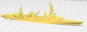 Cruiser - Pensacola - 1939 Variant - USN - Wargaming - Axis and Allies - Naval M