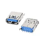 10PCS USB 3.0 Type A Female Socket Connector Port 9-Pin DIP 180 Degree Adapter