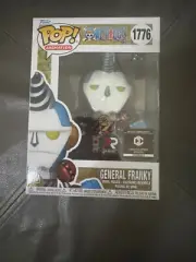 Funko Pop General Franky (Chase) Pre-Release Sticker One Piece *RARE*