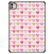 iPad Pro 11-inch (M4) iPad Impact Case Doodle Hearts