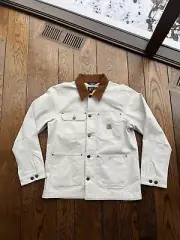 Carhartt Relaxed Fit Rugged Flex Duck Unlined Chore Coat Stretch OC6644-M Medium