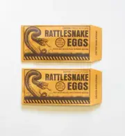 2 NEW RATTLESNAKE EGGS PRANK GAG GIFT ENVELOPES RATTLE SNAKE EGG JOKE SCARE