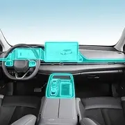 Kaecad Car Interior Film Dashboard Piano Board Shift Center Console Anti-Scratch Transparent TPU Protection Film Accessories，for Aion S Plus 2021-2023 (GPS Navigation)