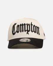 [New Era] New Era Compton 'Homage' 9forty A-frame Snapback Chrome White/black - Size ONE ONE Chrome White/Bl