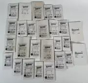 Lot Of 74 Barnes Dist. Quad Cut Drill Bits New In Box, Various Sizes Great