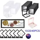 3D Floating Frame Shadow Box Holder Jewelry Show Dried Flower Display Stand Case