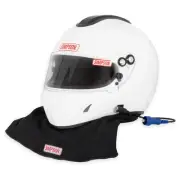 Simpson Racing 7890031 Snell SA2020 Desert Devil 3.0 Helmet White - Large