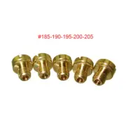 M5x0.75mm Carb Main Jets For Mikuni N100/604 Carburetor #185 190 195 200 205