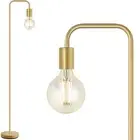 Floor Lamp Brass Gold Industrial Floor Lamp 63 Inch Standing Lamp E26 Socket On/