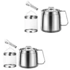 Stainless Steel Deep Fryer Pot French Fries Pot for Onion Rings Chips Frying