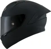 KYT NZ-Race Plain, full face helmet , color: Matt Black , size: M